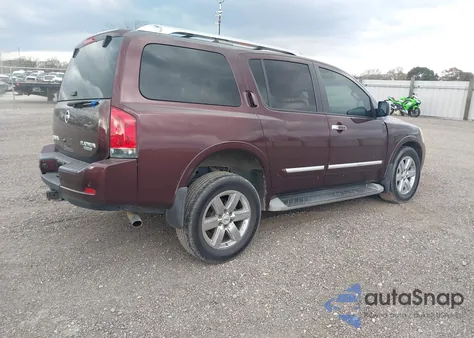 2013 Nissan Armada Platinum z USA, uszkodzony, nr VIN 5N1BA0NF8DN605908
